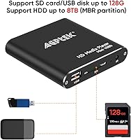 Vista 11 de AGPtek Reproductor multimedia HDMI.), HA0053B