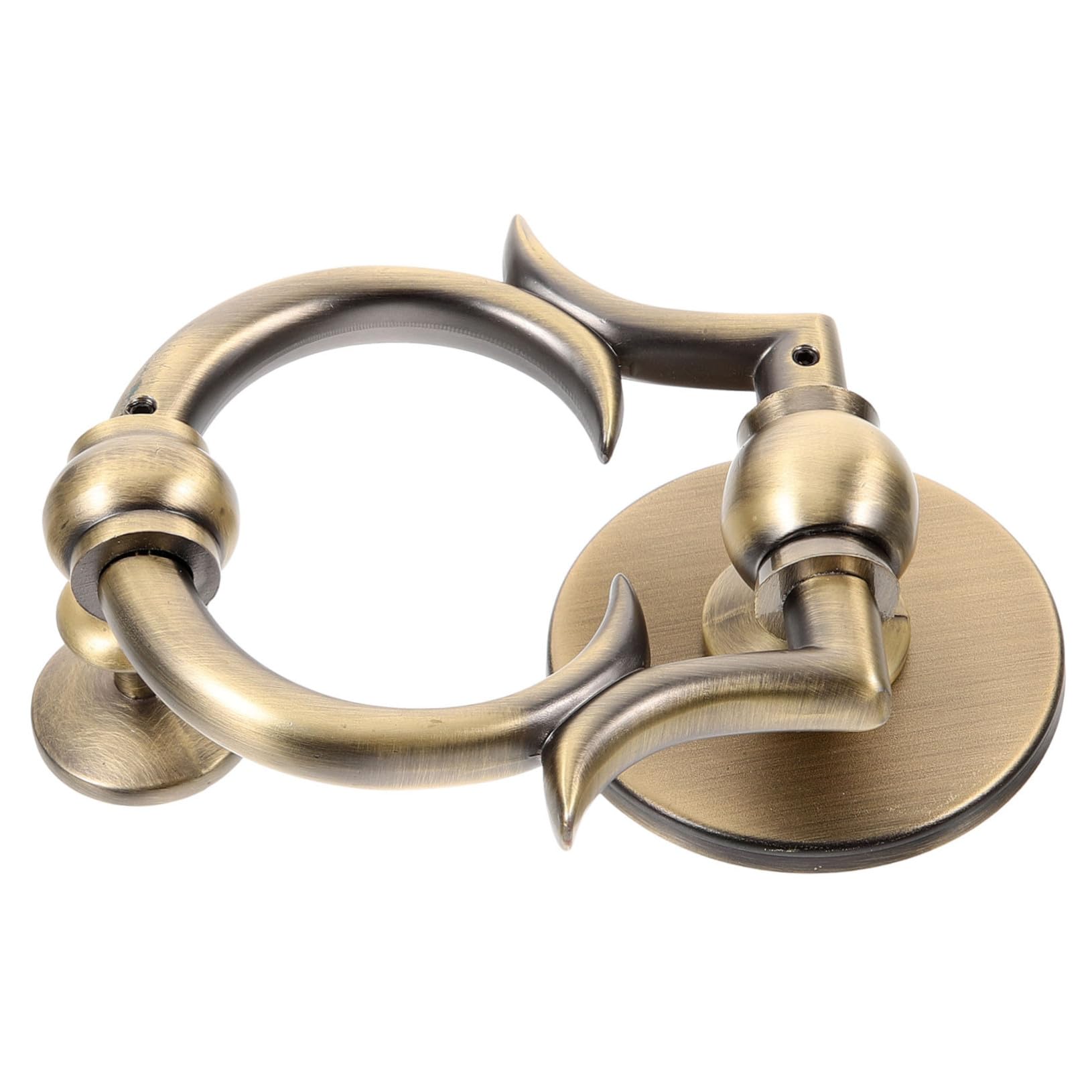 Heurtoir de porte d'entrée classique Mipcase or en alliage de zinc antirouille