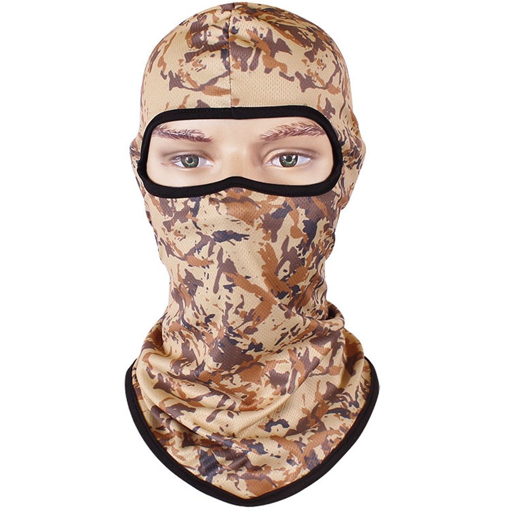 Bici Ciclismo Full Face Mask Hood Caccia Tactical Foulard Passamontagna Inverno Caldo Cappello 2#