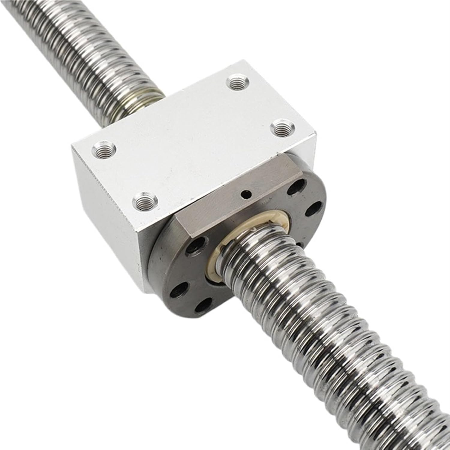 Linear Motion Ball Screw Machine Parts 2pcs HGH20 +1 Set SFU1605+4 HGH20CA Linear Guide High Assembly Square Load Ball Screw Linear Motion Module(550mm)