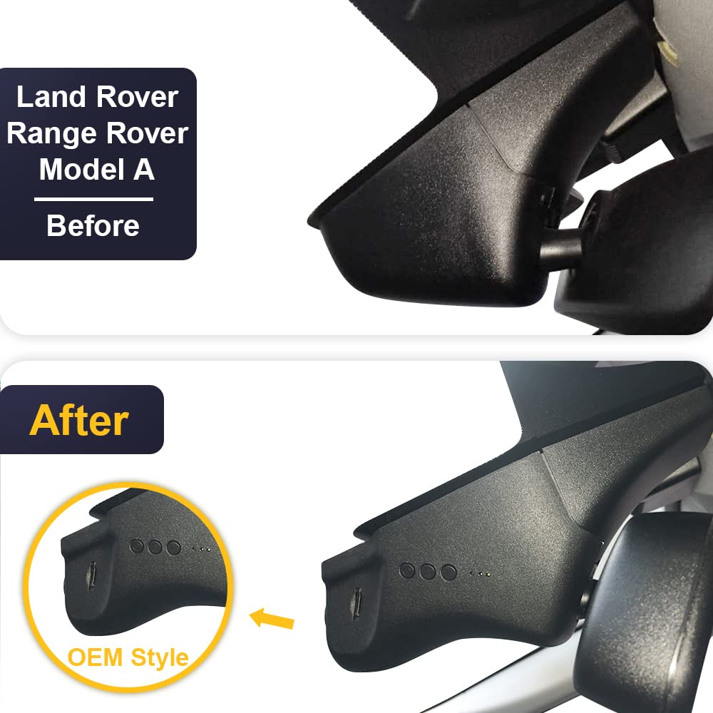 Fitcamx 4K Dash Cam Suitable for 2010-2017 Land Rover Range Rover
