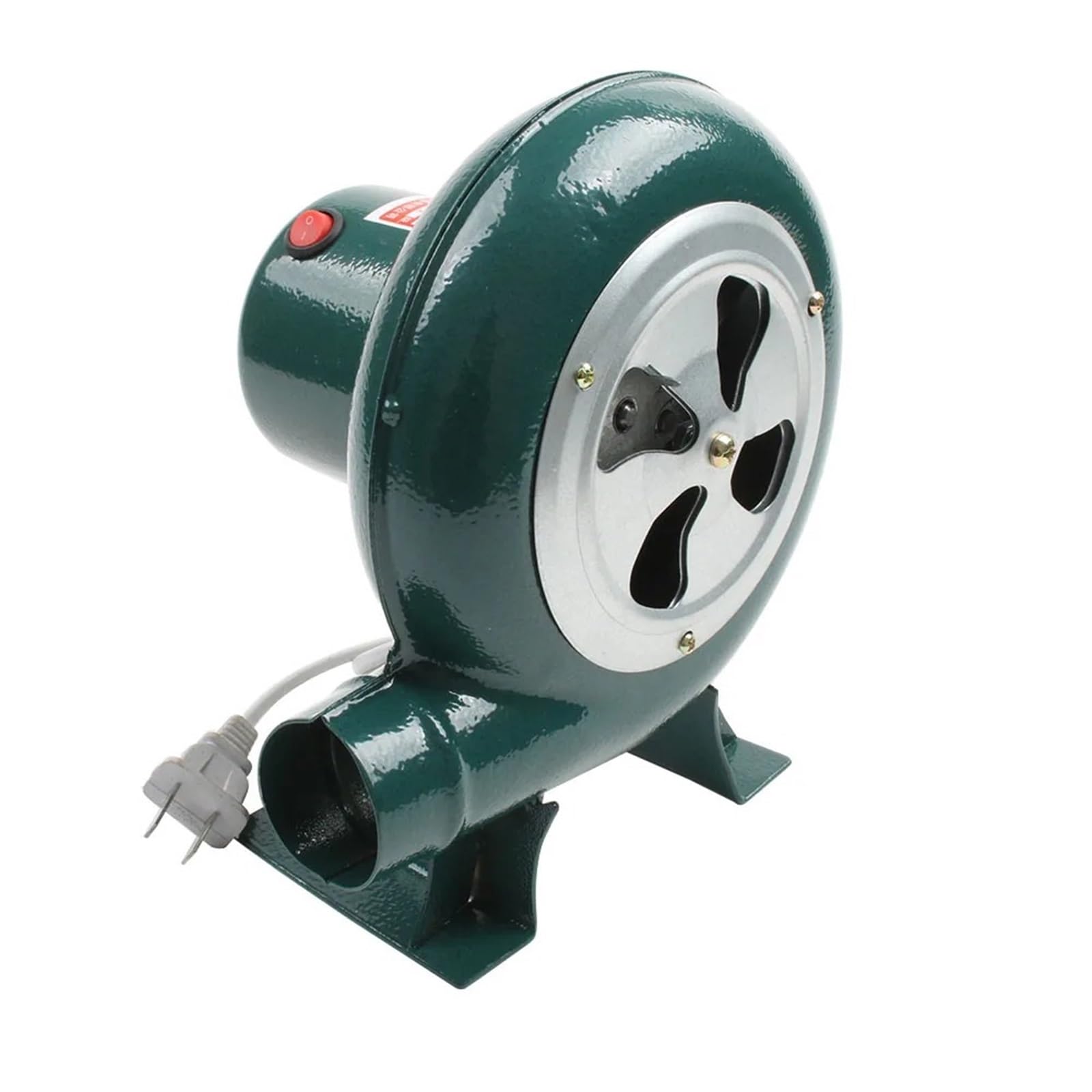 220 V ~ 240 V dmuchawa domowa żelazna dmuchawa do grilla mała dmuchawa odśrodkowa 30 W 40 W 60 W 80 W zielona do grilla (80 W)