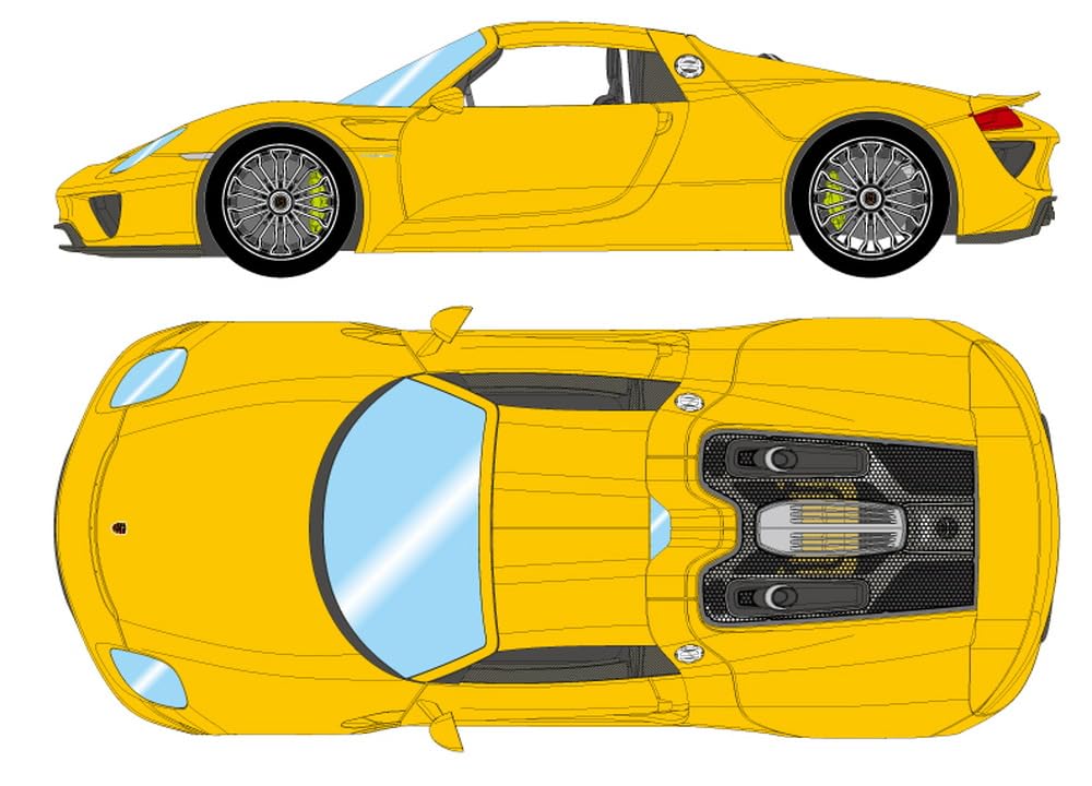 Amazon | EIDOLON COLLECTION 1/43 ポルシェ 918 スパイダー 2011