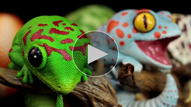 ヒョウモントカゲモドキ　ガチャ　フィギュア 真工房 デフォキャラシリーズ ヒョウモントカゲモドキ [4