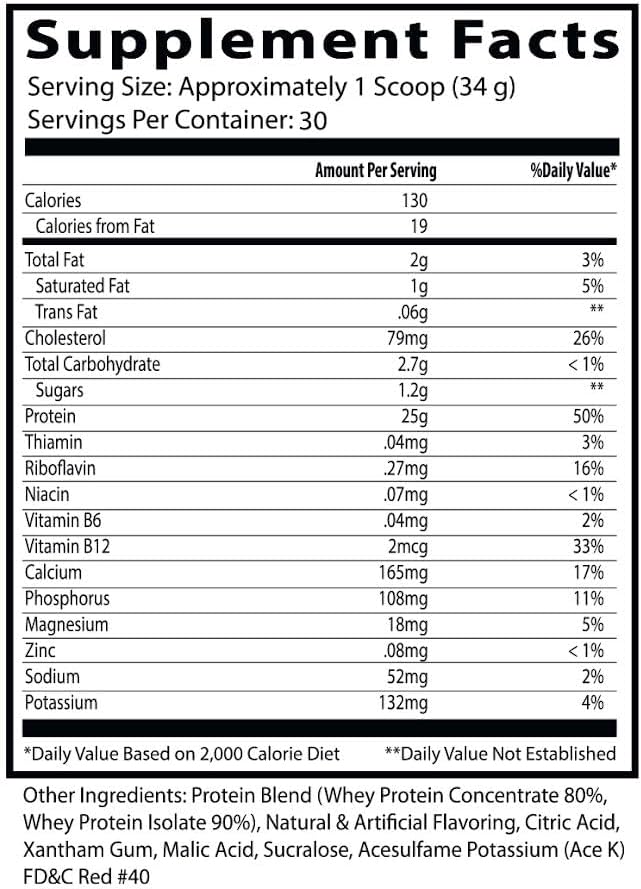 Miniatura 4 de Insane Labz Insane Whey, 100% proteína de suero de leche para construir músculos, perfil de amino BCAA, ganador de masa, reemplazo de comidas