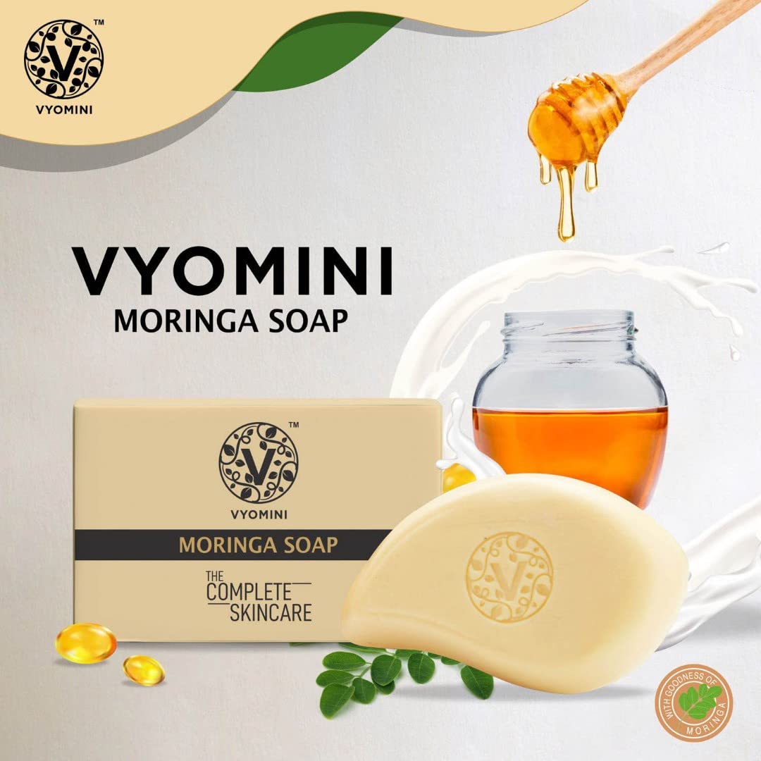 MAAN ORGANIC FARMS Vyomini Moringa Soap 100 g (pack of 5) 2