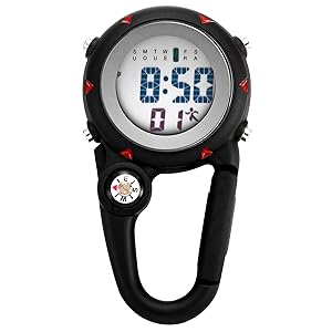 JewelryWe Digital Clip Watch