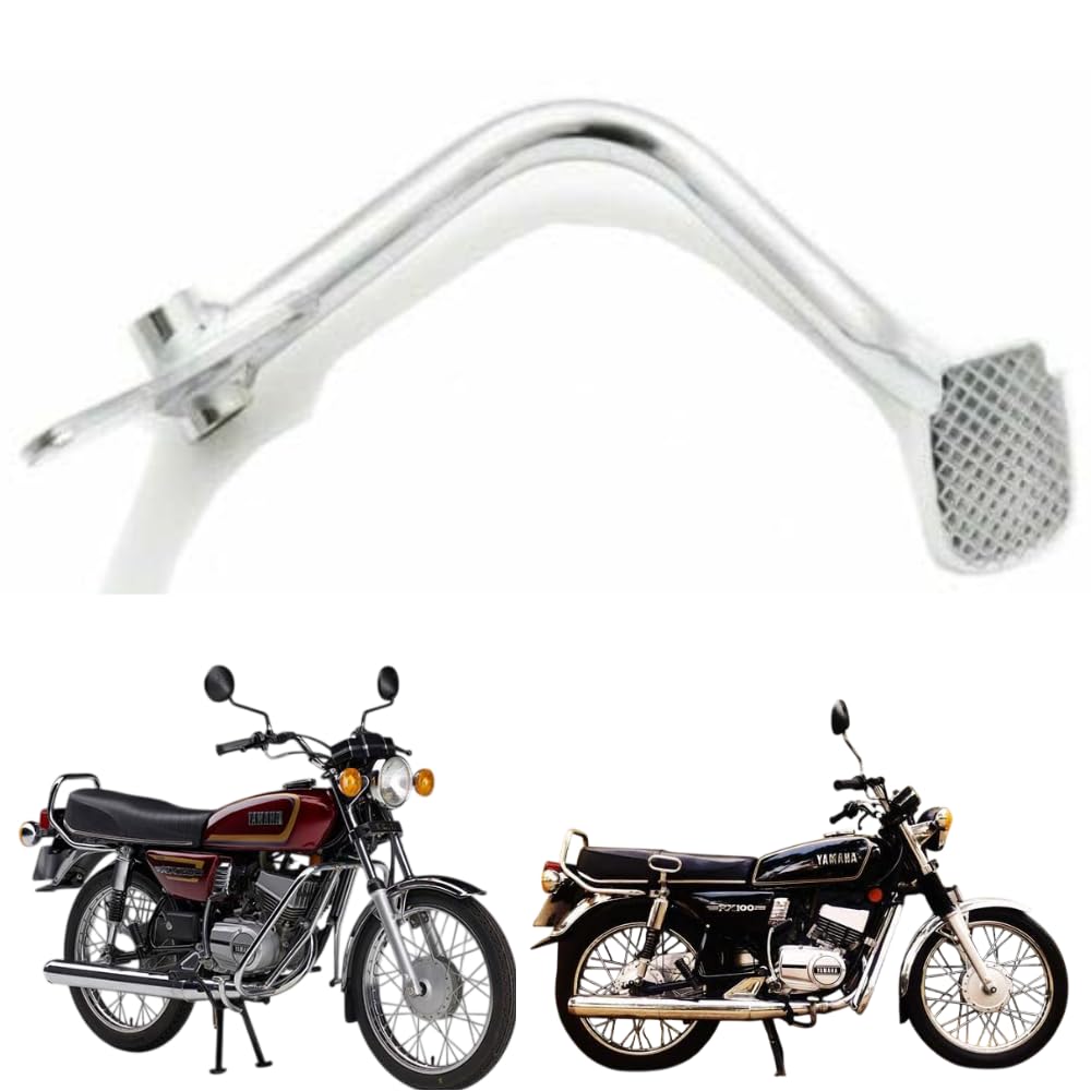 Rear Brake Pedal/Foot Lever/Foot Pedal compatible with Yamaha RX100/ RX135 (Heavy Quality Chrome)-picture-20