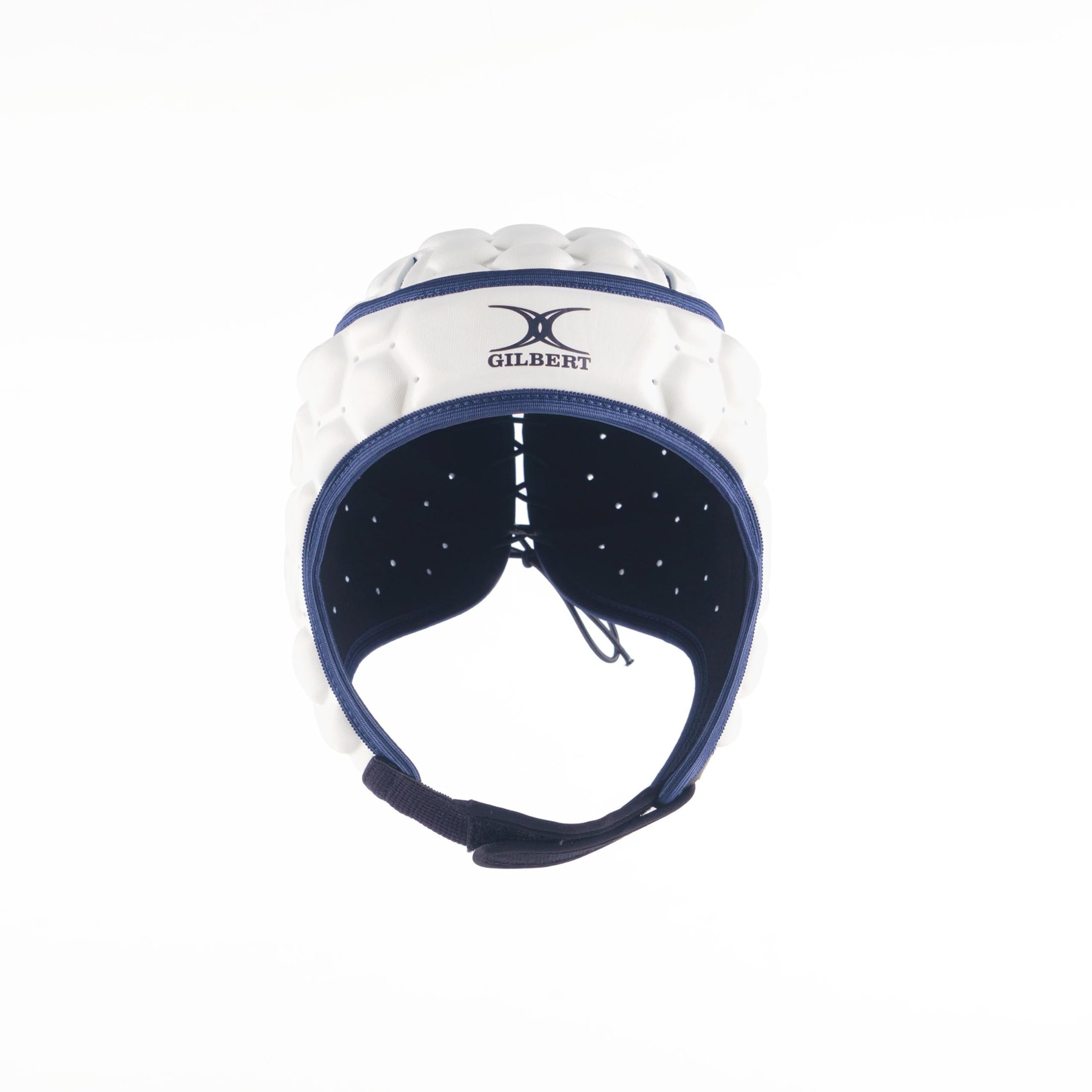 Gilbert XP 250 Casque Rugby Blanc Headguard Senior Junior