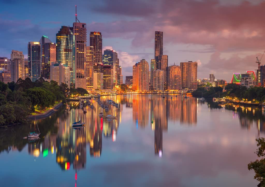 Lais Puzzle - Skyline von Kuala Lumpur und Wolkenkratzer in Malaysia