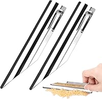 Vista 17 de Quitamigas para camareros, Barrido de migas de pan, Gadgets de comida para camareros, sirvientes, camareras, HQ Reutilizable de acero inoxidable