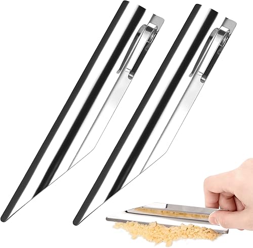 Miniatura 17 de Quitamigas para camareros, Barrido de migas de pan, Gadgets de comida para camareros, sirvientes, camareras, HQ Reutilizable de acero inoxidable Oro