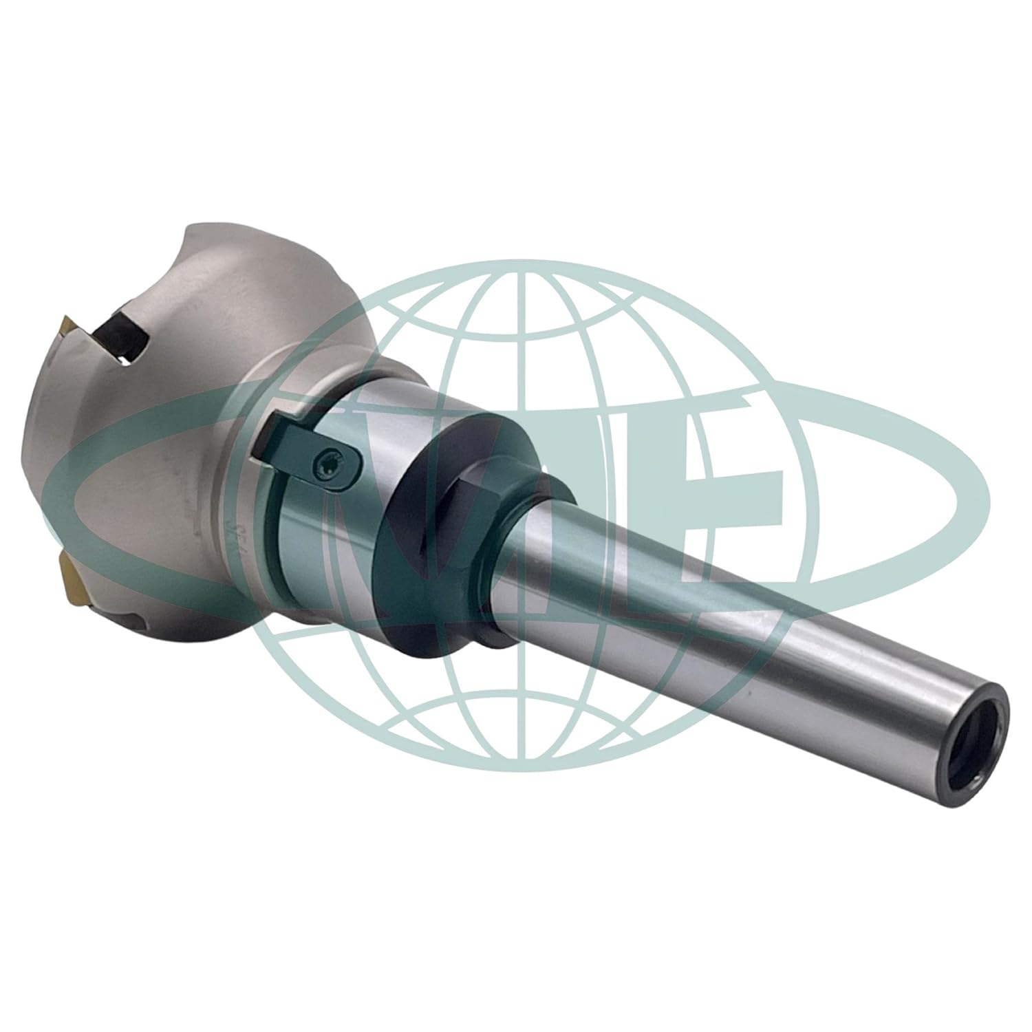 CME 2-1/2" 45° Indexable Face Mill w/ MT3 Arbor, SEAN42 Inserts Included, 4 Flutes