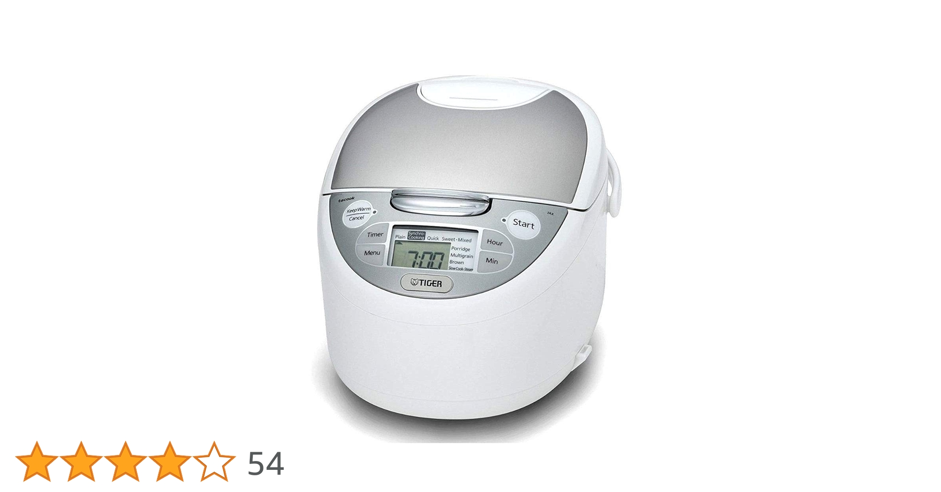 海外向け炊飯器 タイガー JAX-S10A WZ 240V 日本製 Amazon.com: TIGER rice cooker(JAX-S10A WZ 240V): Home & Kitchen