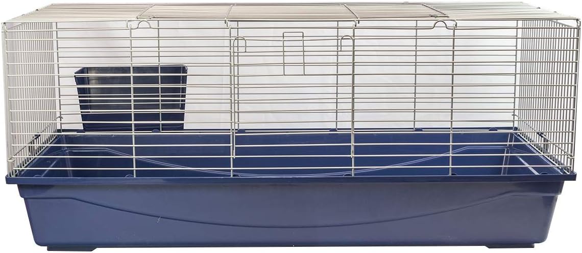 KCT Dark Blue Single Level Indoor Pet Cage Rabbit Animal Guinea Pig - 120cm