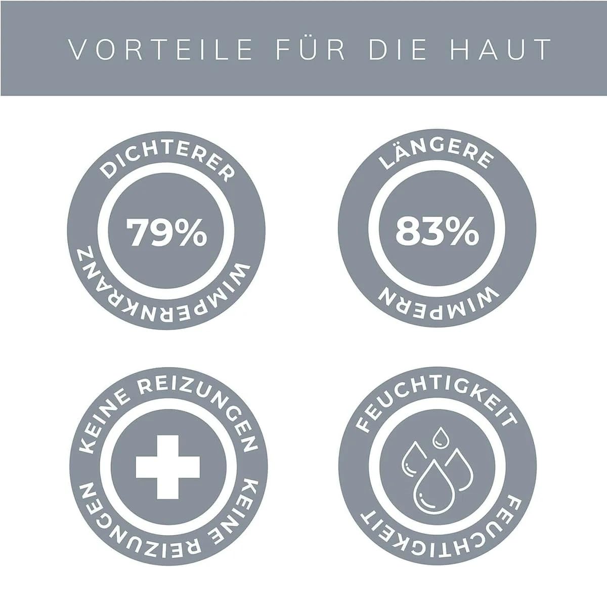 KÖ-HAIR Wimpernserum Wachstum Booster | Hochwirksames Serum für dichte lange Wimpern & schnelles Wimpernwachstum | MADE IN GERMANY
