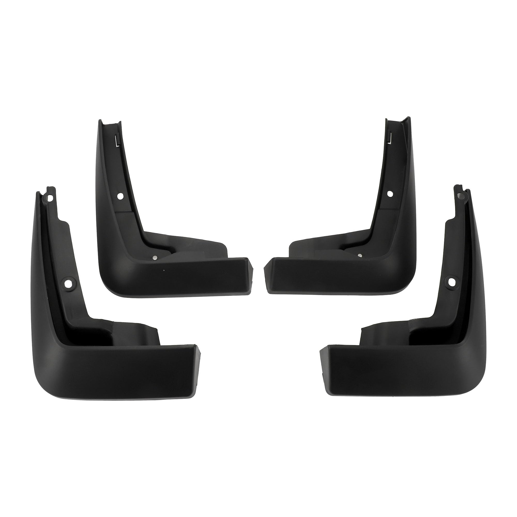 X AUTOHAUX 1set Front and Rear Mud Flaps Splash Guards Mud Guards for Audi A5 2017-2020 W/Mount Accessories