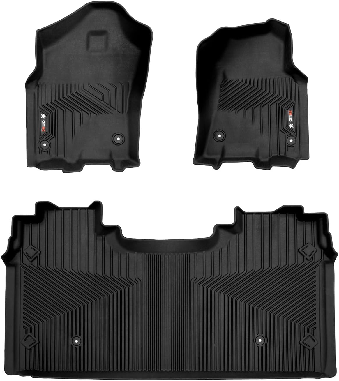 OMAC Premium Floor Mats for RAM 1500 Limited 20192024 Crew