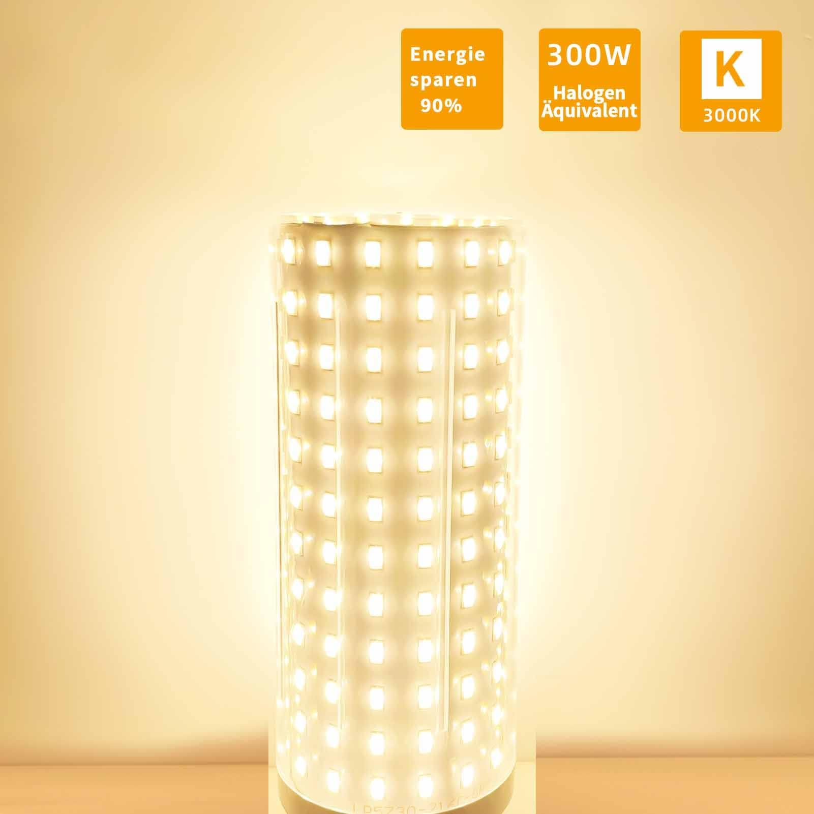 TRIJZHOU LED Corn Bulbs 30W, 300W Incandescent Bulbs Equivalent, E27/E40 Edison Screw Light Bulbs - Image 3