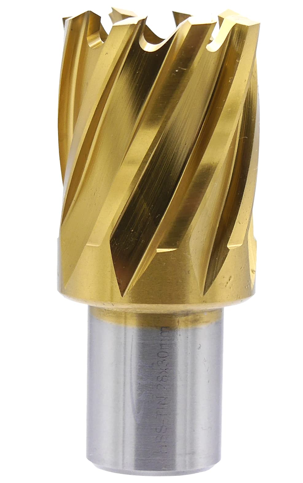 SMI HSS TiN Kernbohrer 28 mm Drm. Schnitttiefe 30 mm, Aufnahme 19 mm Weldonschaft
