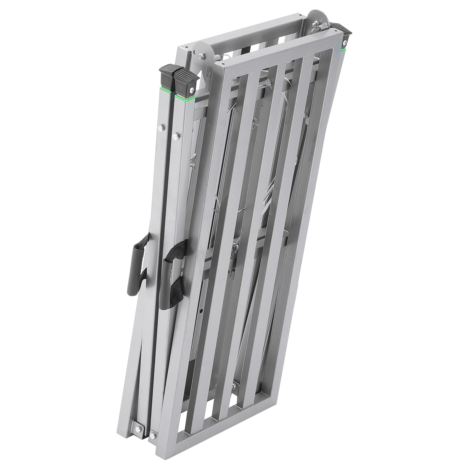 VEVOR Arbeitsplattform 900-1500 mm, zusammenklappbare Trittleiter aus legiertem Stahl, tragbare Arbeitsbühne, Tragkraft 400 kg, Trittbank Hocker zum Malen von Trockenbauwänden, Reinigen, Waschen