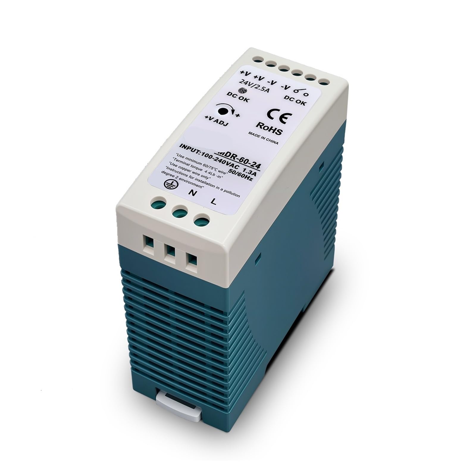 ZCKHNQOP 60W AC-DC SMPS Single Output Switching Power Supply Input 110V 220V Output 15V Adjustable ZCKHNQOP