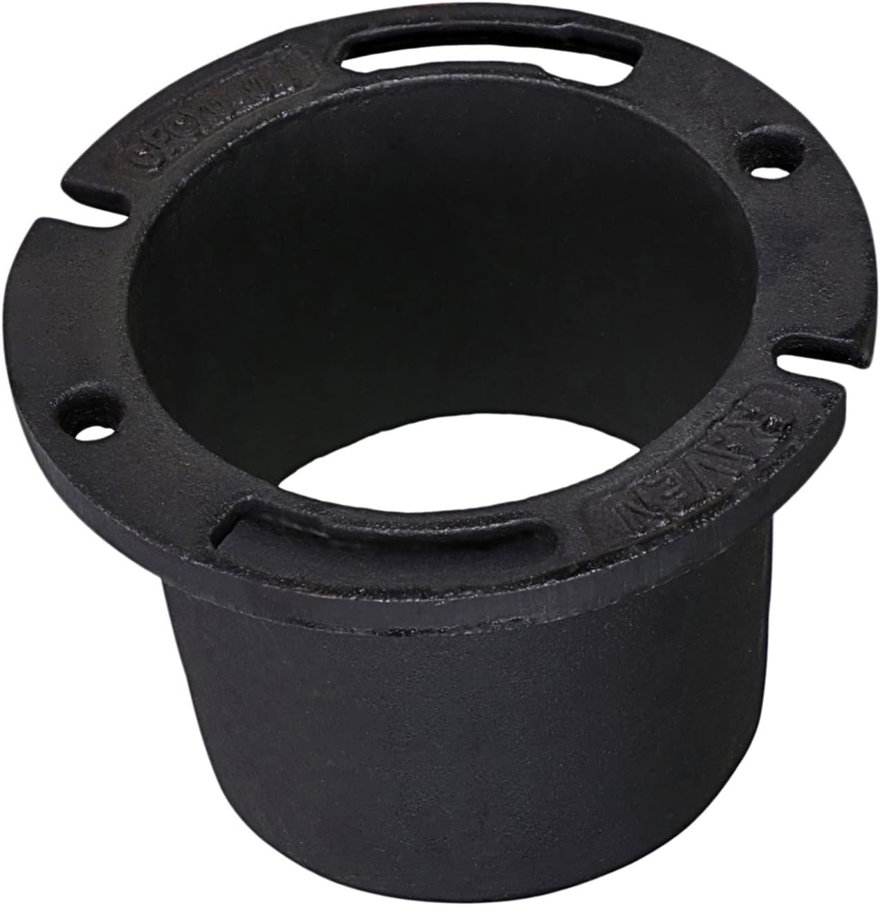 Raven DGDY2628 Extra Heavy Cast Iron Closet Flange, 4" x 6"