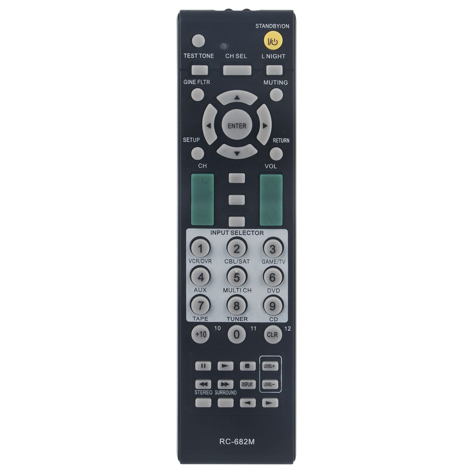 Replacement Remote Control RC-682M RC682M fit for Onkyo AV Receiver TXSR605 TXSA605 TXSA8560 TX-SR605 TX-SA605 TX-SA8560