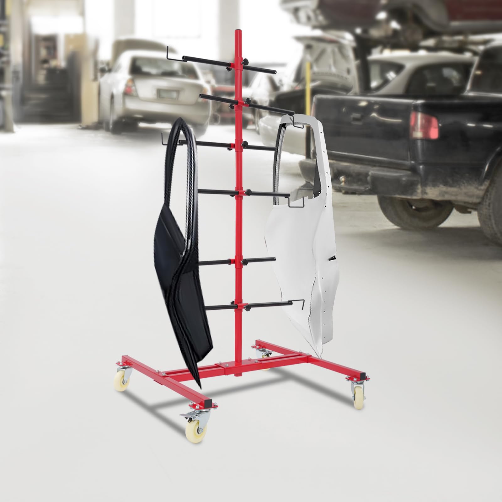 Heavy-Duty Auto Body Paint Stand – Holds Fenders, Doors, Hoods For Easy Painting & Repair 2 thumbnail image