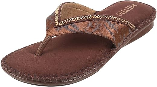 Metro Women’s Suede Faux Leather Comfort Slip-on Fashion Sandals