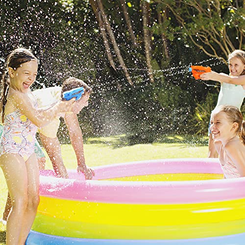 Wasserpistole für Kinder, 2-teilige Wasserpistole mit großer Reichweite, Super-Squirter für Kinder und Erwachsene,das perfekte Spielzeug für Sport,Pools,Gärten, Strände und Wasserschlachten im Freien