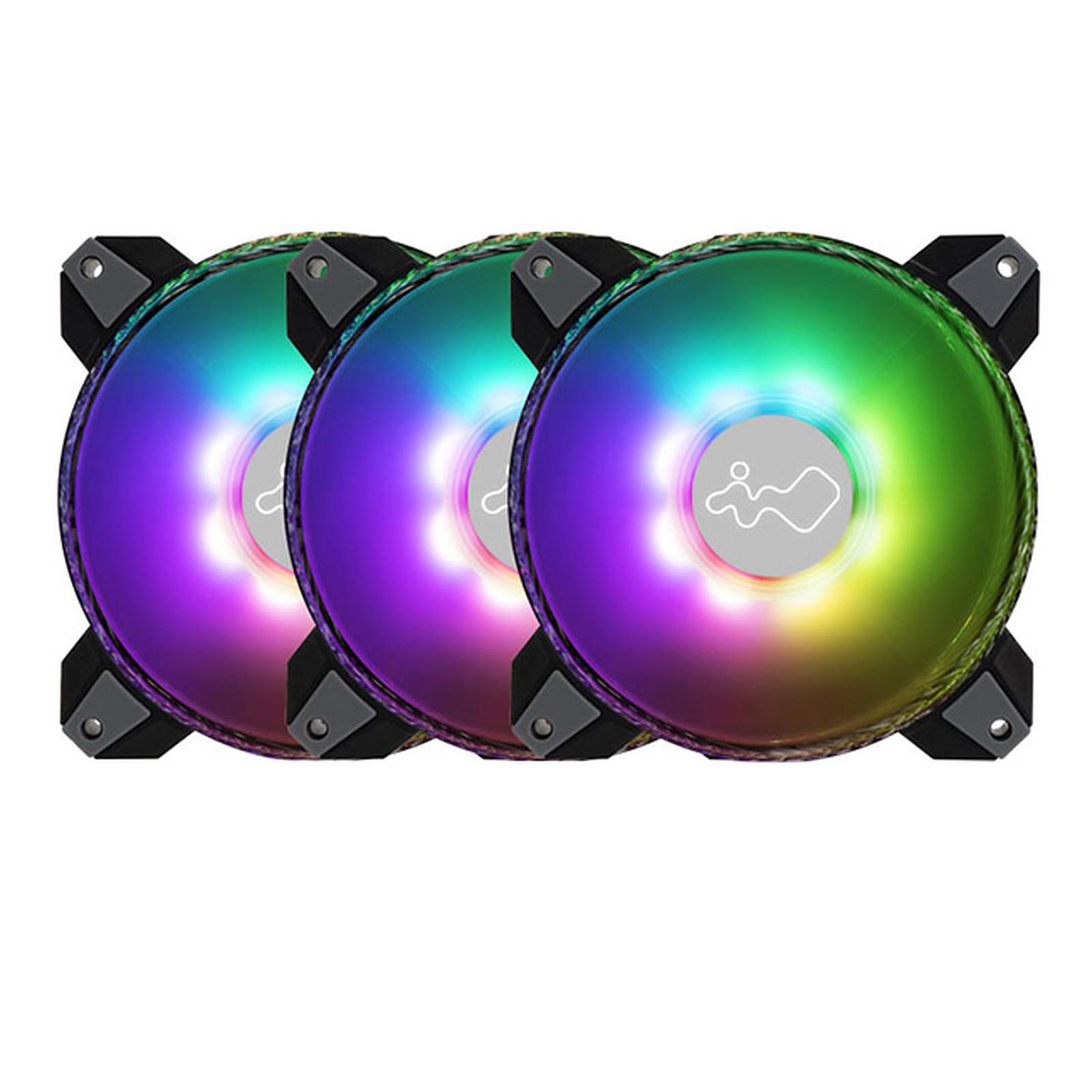 IN WIN Saturn ASN120 Pack de 3