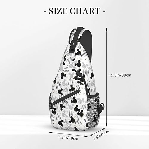 Miniatura 2 de Pcoxeim Bolso bandolera para mujeres y hombres, regalos cruzados, bolsas de pecho de moda, mochila cruzada para viajes, deportes, correr