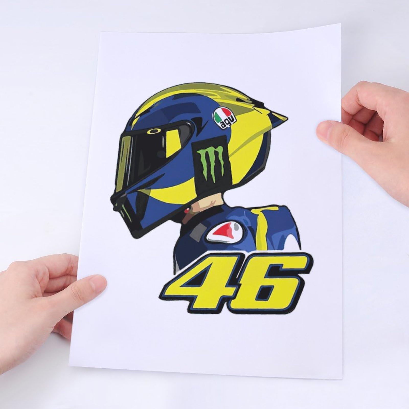 Amazon | バレンティーノ・ロッシvr46 防水ステッカー セットスーツ