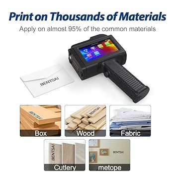 BENTSAI B30 1インチ ハンドヘルドプリンターラベラー 4.3インチ Amazon.co.jp: BENTSAI B30 1インチ ハンドヘルドプリンター