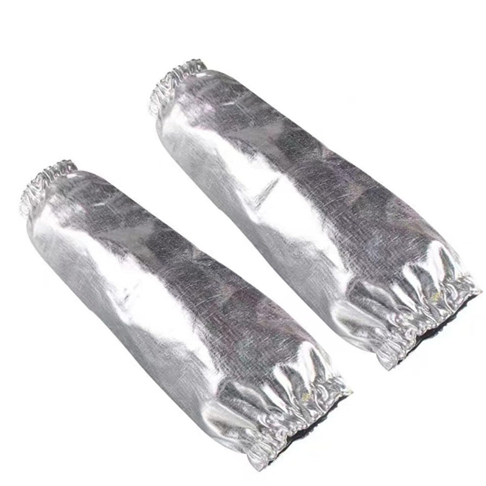 Buxuaaaa Men's Multicolor Radiants Heatshields Aluminum Foil Arm Protectors Suitable Cooking Welding Tasks Fireproofs Wo Unisex Accessories Thermal Radiation