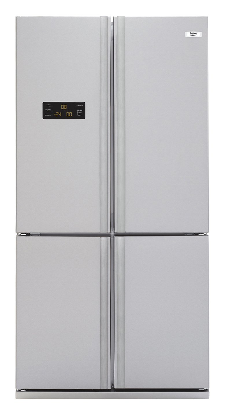 Beko GNE 114631 x de Side By Side/A + +/182 cm Hauteur/357 kWh/an/385 L Partie isotherme/155 L Partie Congélateur/Acier inoxydable Fingerprint Free