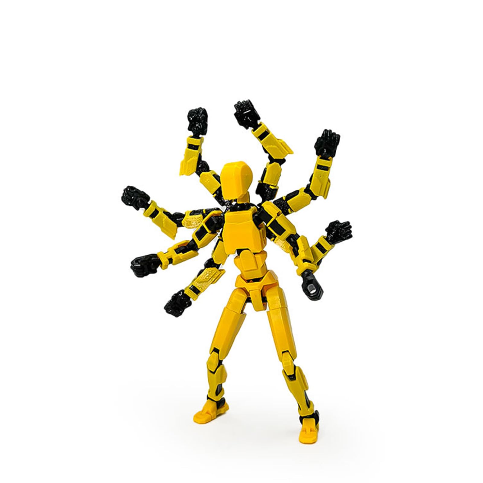 T13 Action Figure Assembled Action Figure Accessories Multi Joint Movability Mechanical Doll Model 3D Printed Toys - Image 4