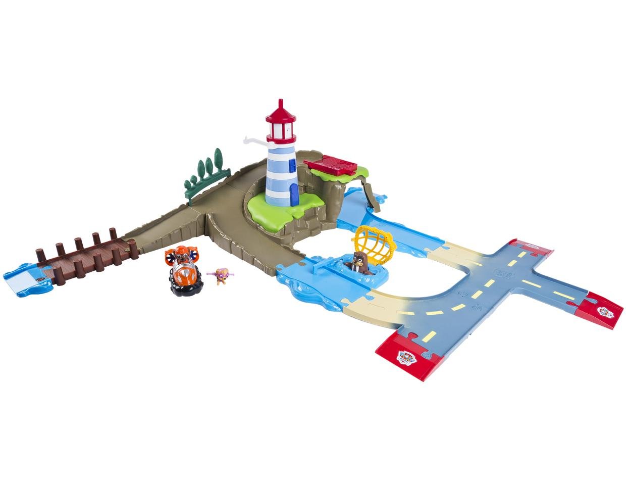 Roll Patrol Skye & Zuma's Lighthouse Rescue Track Set