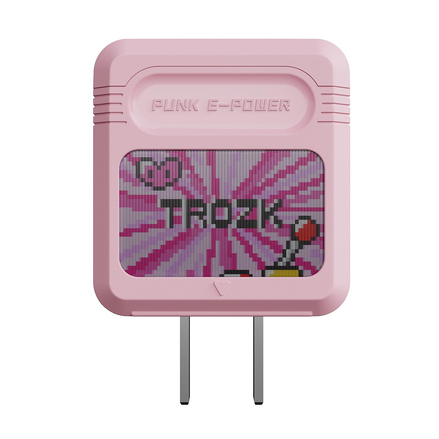 Trozk 20W USB C Power Adapter, Fast Wall Charger Block, QC+PD 3.0 Plug Adapter Compatible for MacBook Pro/Air, Dell XPS, iPhone 15 Pro Max/14/13, iPad Pro, Galaxy S23, Pixel 8/7, Steam Deck (Pink)