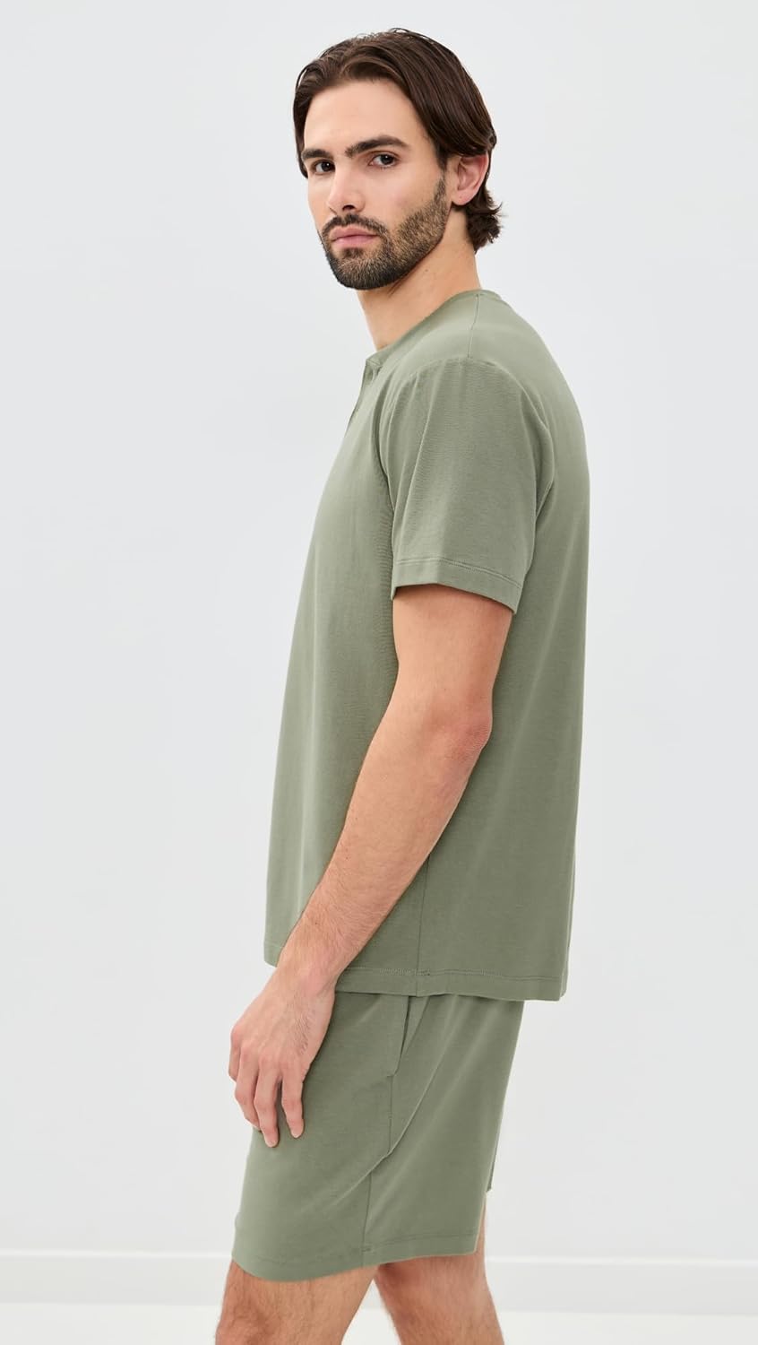 Lunya Men's Slumberknit Henley Tee - Image 3