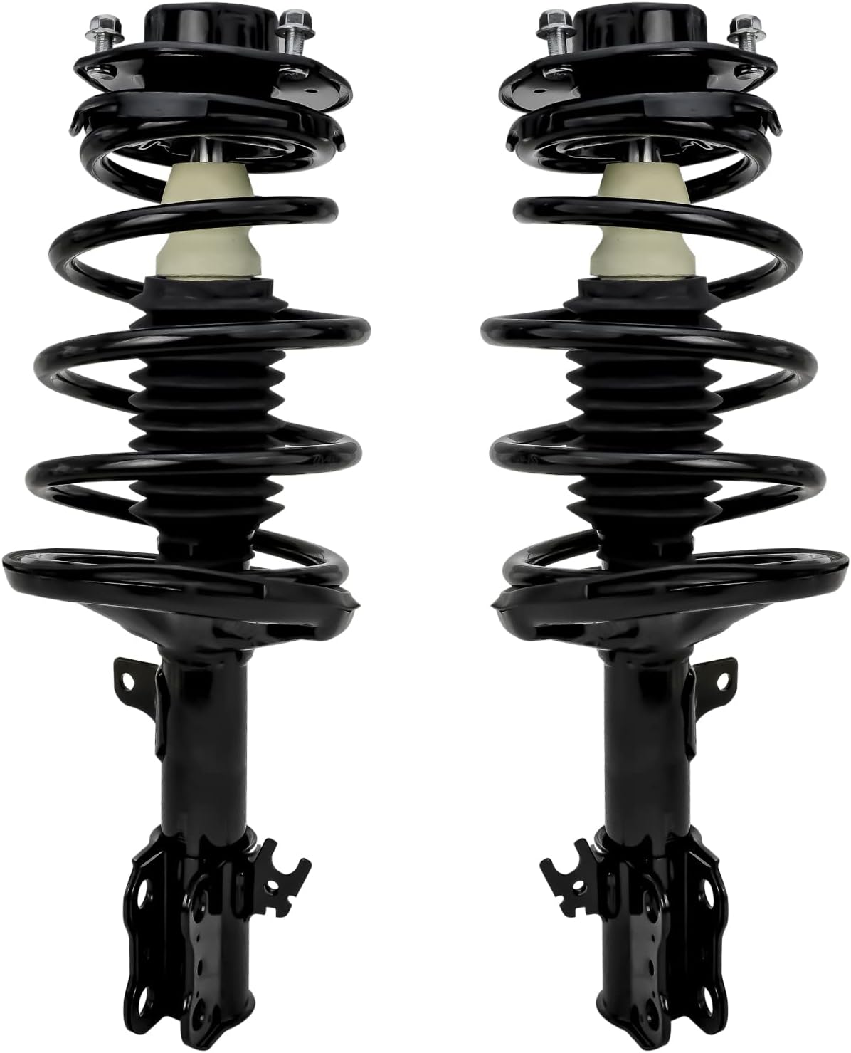 Detroit Axle - Front Struts for 97-01 Toyota Camry 2.2L - [99-03 Solara 2.2L 2.4L] Complete 2 Struts w/Coil Spring 1998 1999 2000 2001 Replacement Ready Struts Shocks Assembly