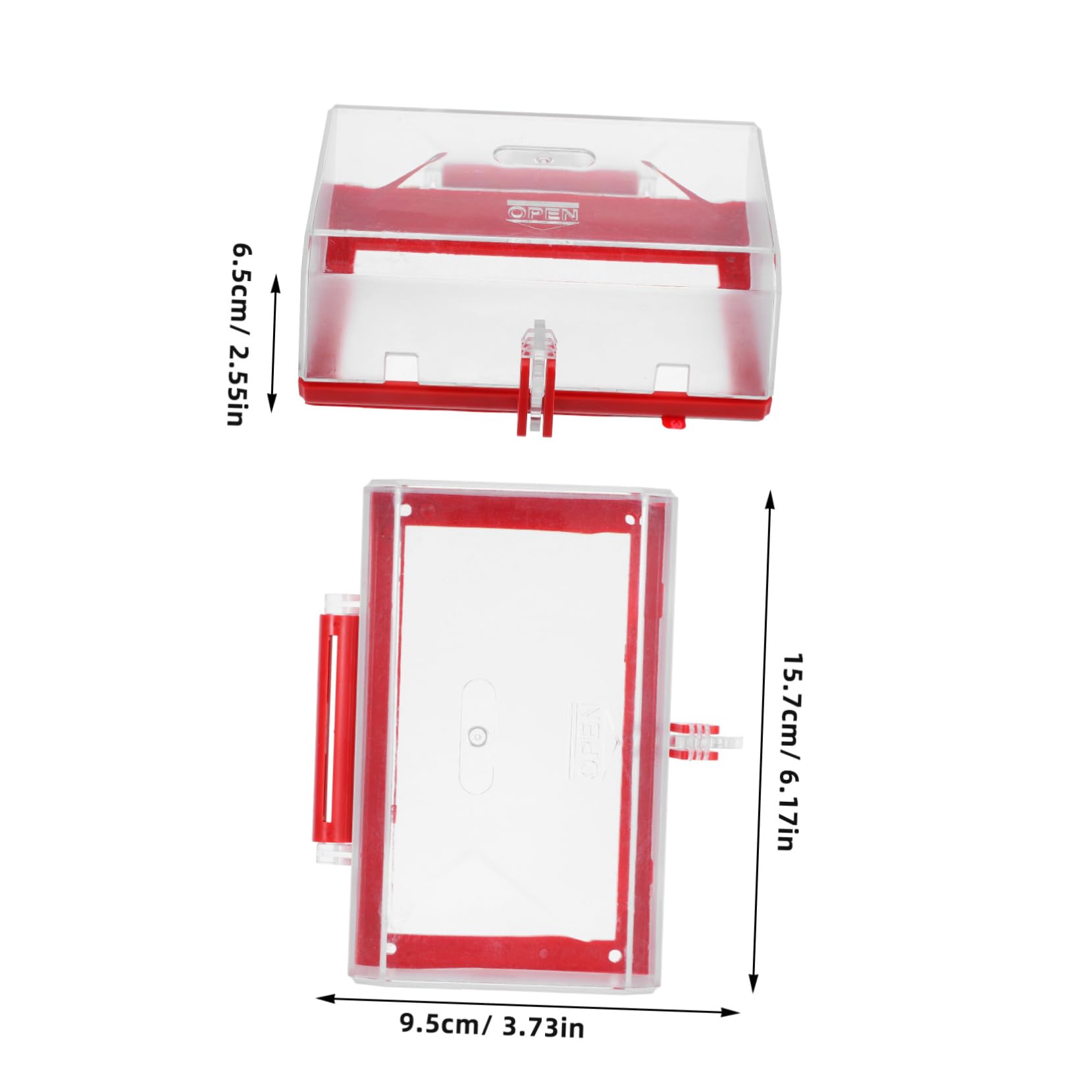 HAWILLOSCH Electrical Appliance Protective Cover Emergency Stop Switch Protector Button Cover