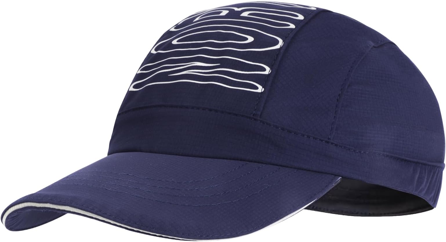 Waterproof Baseball Cap Unisex, Quick Dry Sport Running Cap With Reflective Brim Men Women, UV Protection Sun Hat Adjustable Folding Lightweight Outdoor Hat for Golf Walking Camping