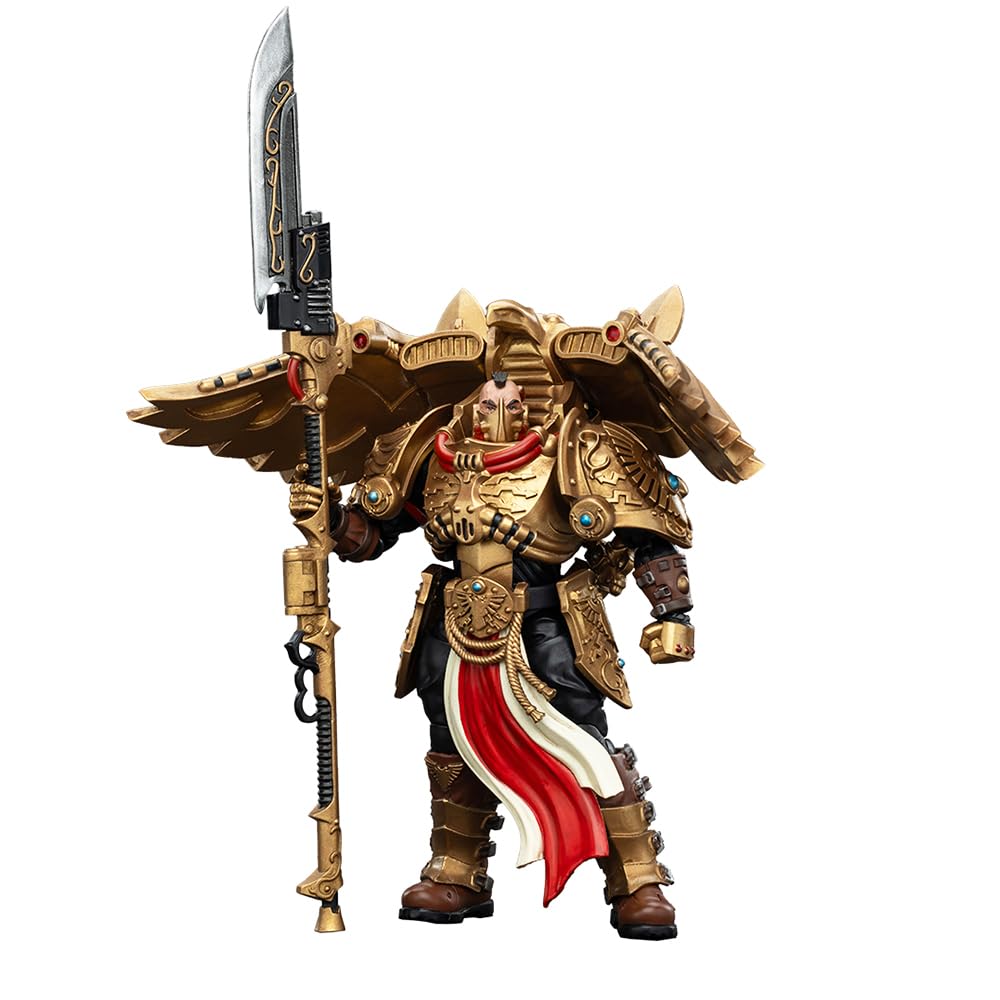 JOYTOY Warhammer The Horus Heresy Legio Custodes Custodian Venatari Squad Venatari with Venatari Lance