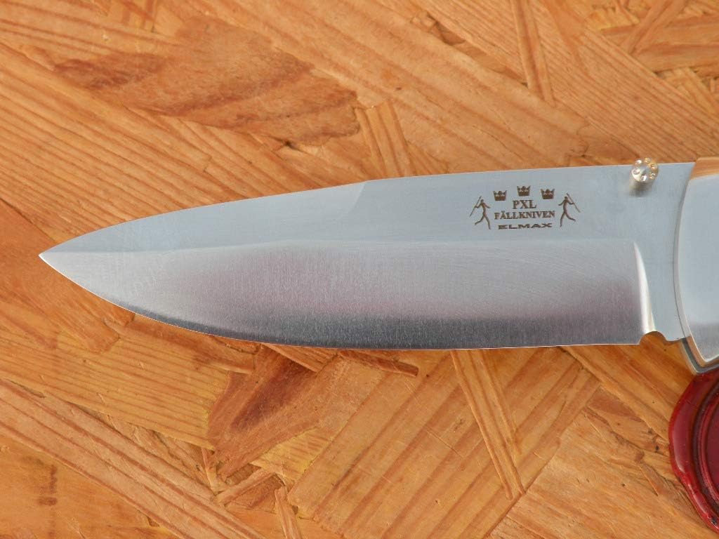 Fallkniven PXL Folder 3.46 Blade Black Micarta Handle PXLbm