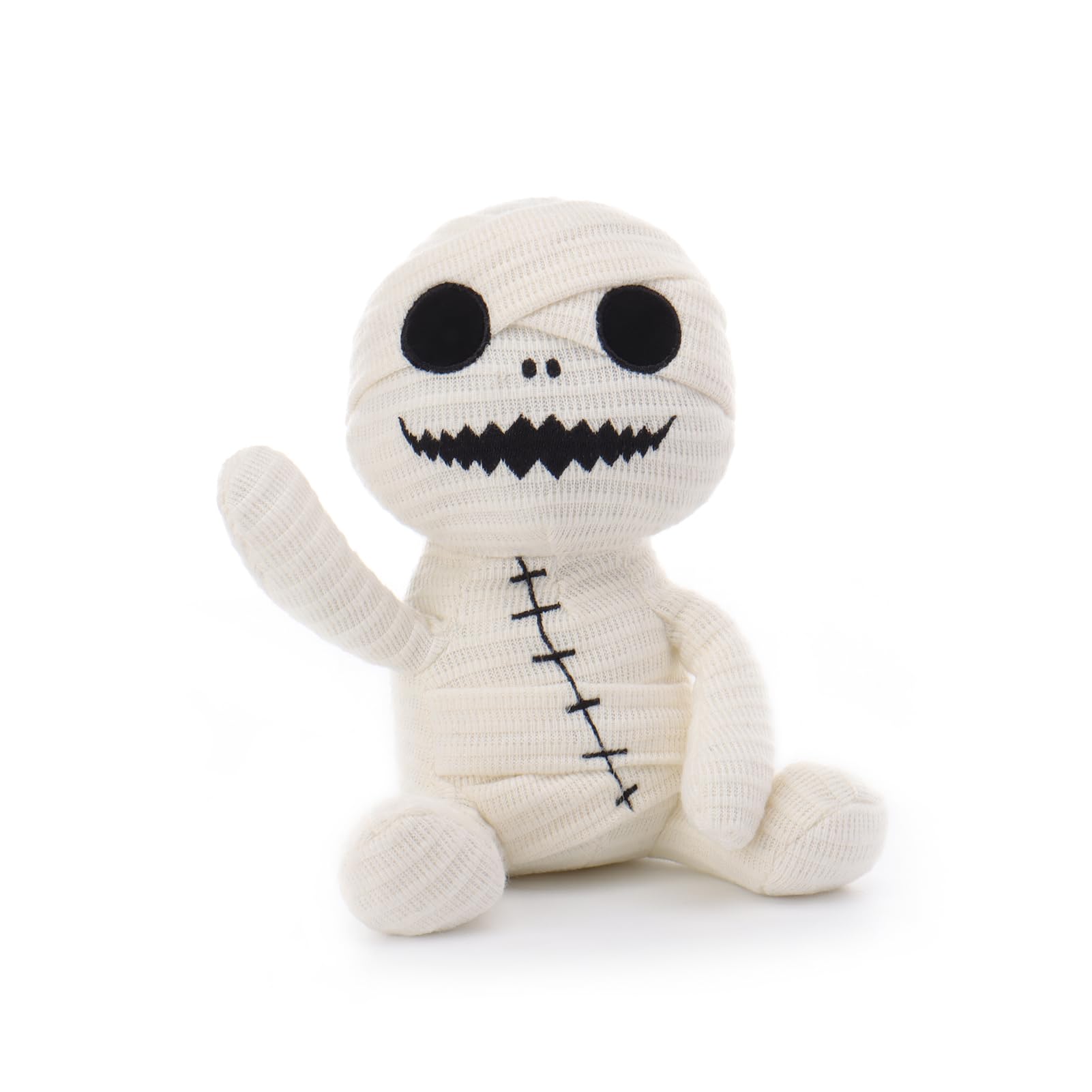Apricot Lamb Mysterious Mummy Plushies Stuffed Animals for Kids Soft Cute Plush Toys for Baby Girl and Boy Fluffy White 7.5 Inches - Image 3
