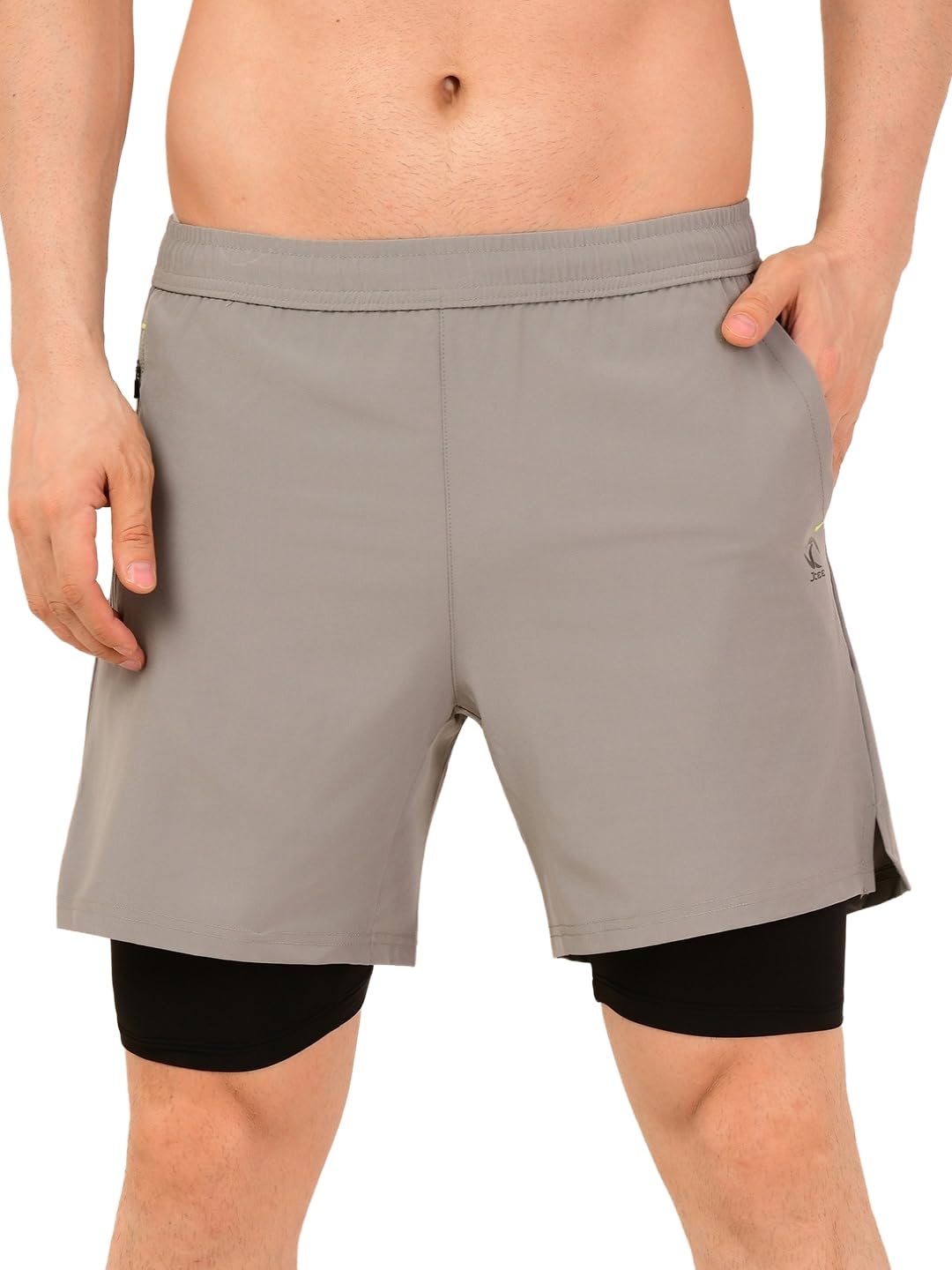 jtee sports Men's Compression Shorts – 95% Polyester & 5% Lycra | Moisture-Wicking, Stretchable, Workout & Running Shorts | Gym, Training, and Sportswear-picture-36