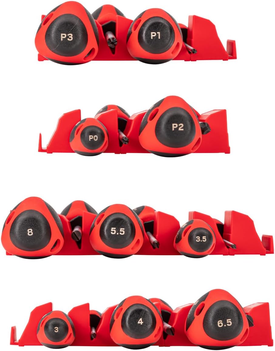 TEKTON Phillips and Slotted Screwdriver Set, 10-Piece | DWZ90116 image 4