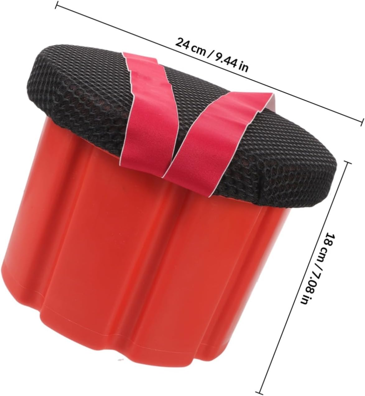 Toyvian Garden Stool for Seniors Portable Lightweight Gardening Seat Breathable Outdoor Stool for Weeding and Fishing Heavy Duty Anti-Wear Design for Gardening and Tea Picking Random Color